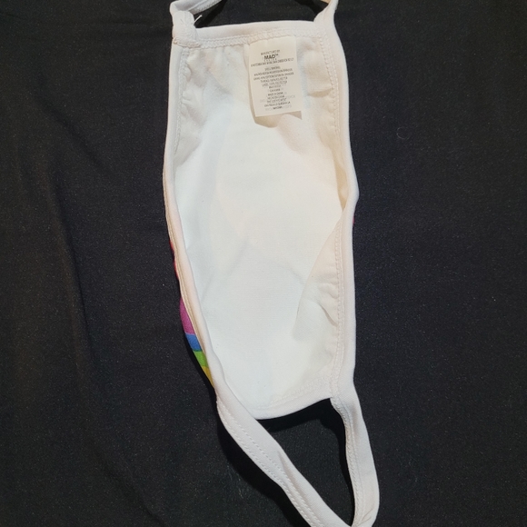 Rainbow Adult Size Face Mask Graphic Design Soft Lined Teen Protection Virus - Picture 2 of 13